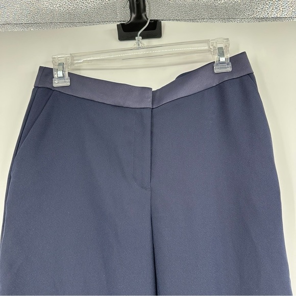 Boden Navy Career Office Marlin Wide Leg Trouser Pants Size 6P - Picture 3 of 6